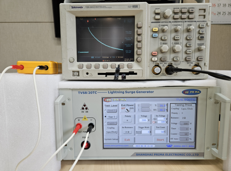  전기적 과부하 (EOS : Electrical Overstress) Test, EOS장비