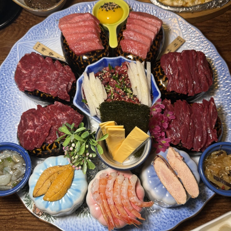  대구 고성동 맛집 해우랑 특 육사시미