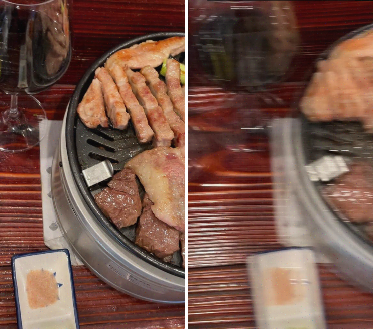  판교의 부부 외식, 맛있는 야끼니꾸 고기의 매력