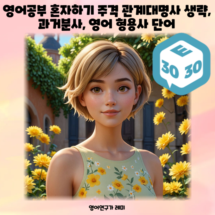 영어공부 혼자하기 주격 관계대명사 생략, 과거분사, 영어 형용사 단어 영어공부 혼자하기 주격 관계대명사 생략, 과거분사, 영어 형용사 단어