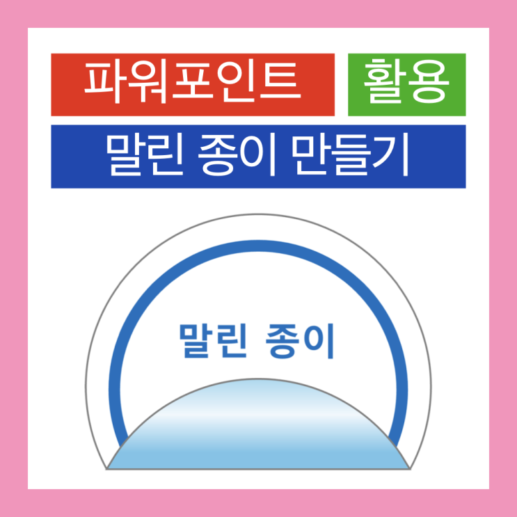파워포인트 PPT 도형 병합 기능으로 접힌 종이 만들기(맥북 PPT) 파워포인트 PPT 도형 병합 기능으로 접힌 종이 만들기(맥북 PPT)