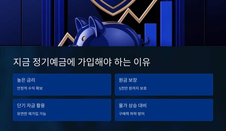 정기예금 금리 상승! 지금 가입해야 할 이유