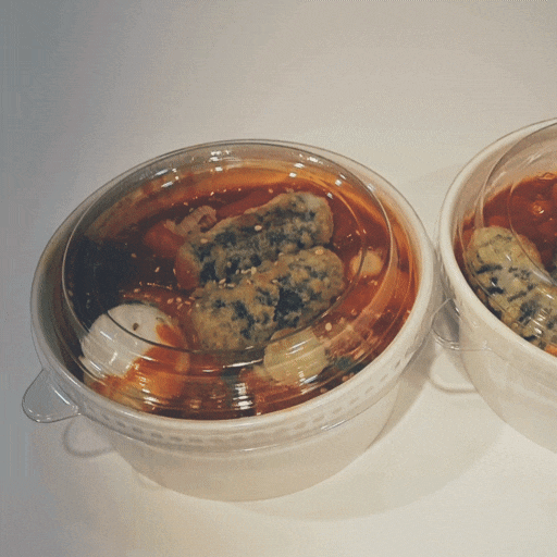 코스트코 푸드코트 떡볶이 김말이 and 계란 upgrade