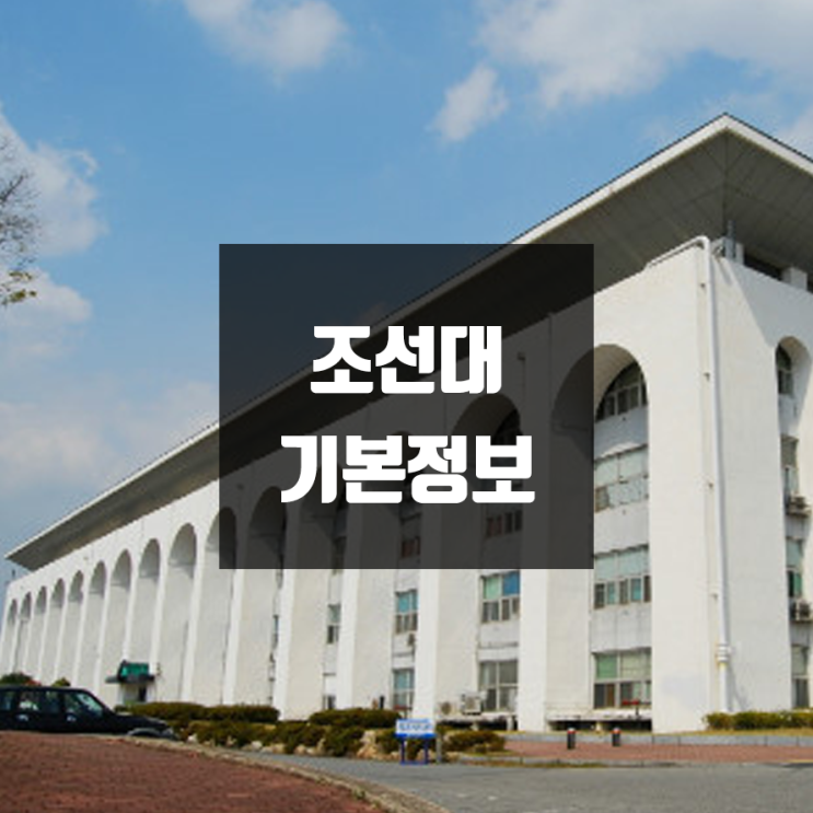  조선대 대학정보 (학생수, 교수수, 기숙사 / 설치학과 & 전공, 수시·정시 경쟁률)