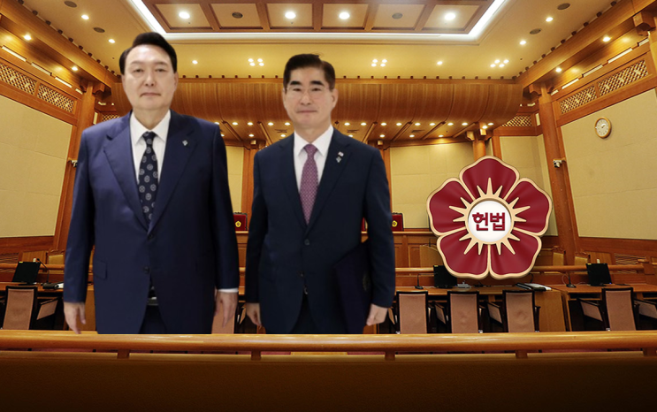 <b>탄핵 심판</b> 4차 변론기일 직접 출석…<b>김용현 전 국방부 장관</b> 첫... 