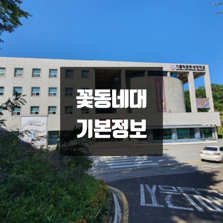 꽃동네대 대학정보 (학생수, 교수수, 기숙사 / 설치학과 & 전공, 수시·정시 경쟁률)