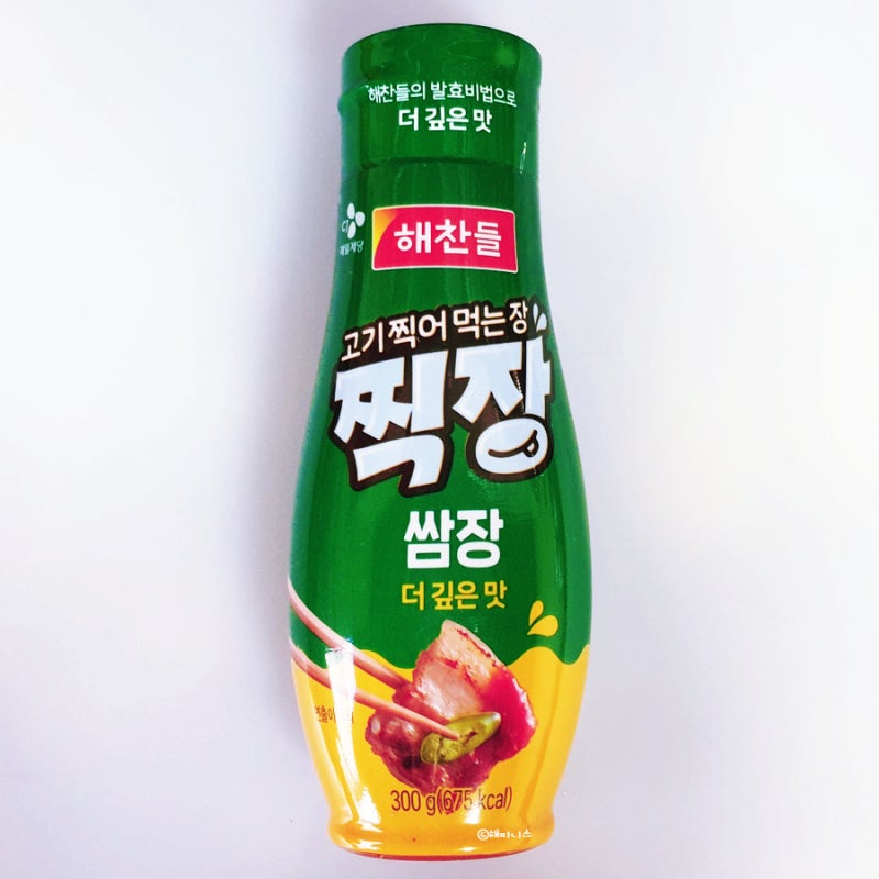 CJ제일제당 해찬들 찍장 쌈장 더 깊은 맛 300g 튜브 타입 쌈장 구입 후기