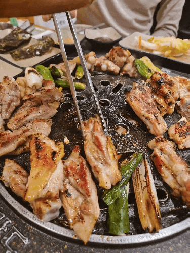  대전 상대동 팔각도 숯불닭갈비