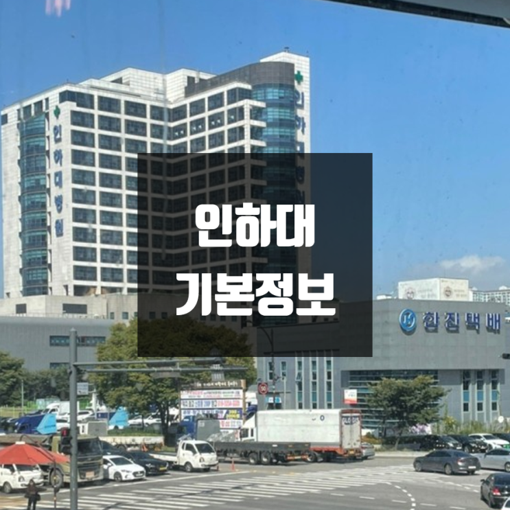 인하대 대학정보 (학생수, 교수수, 기숙사 / 설치학과 & 전공, 수시·정시 경쟁률)