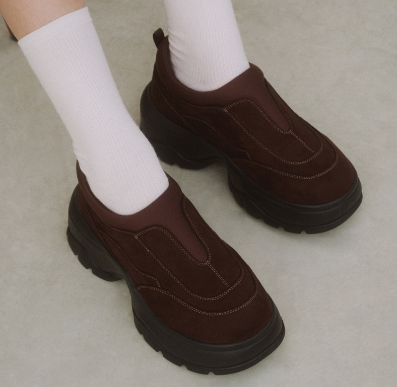 [ソルトアンドチョコレート] アコーンスニーカー SALTANDCHOCOLATE 厚底シューズおすすめ (aespa ジゼル着用)