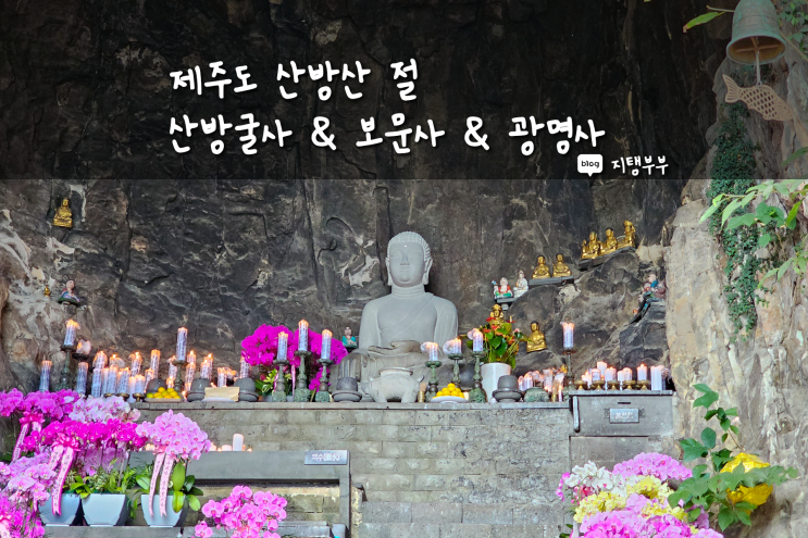  산방산 아래 절 3곳 보문사 산방굴사 광명사