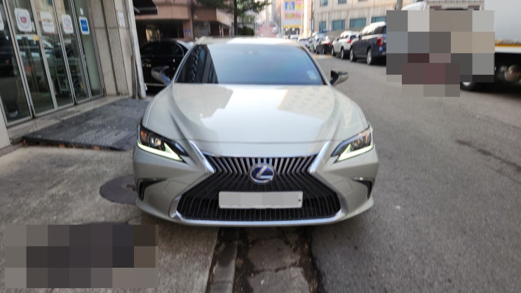  인천 렉서스 ES300h 카플레이 안드로이드 오토 터치 작업