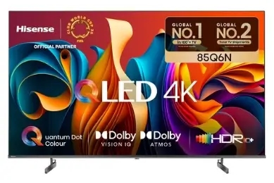 HISENSE 4K UHD QLED 안드로이드 12 스마트TV (85인치), 쿠팡에서 할인가에 구매 가능, 내일 도착해 로켓설치 서비스 제공!