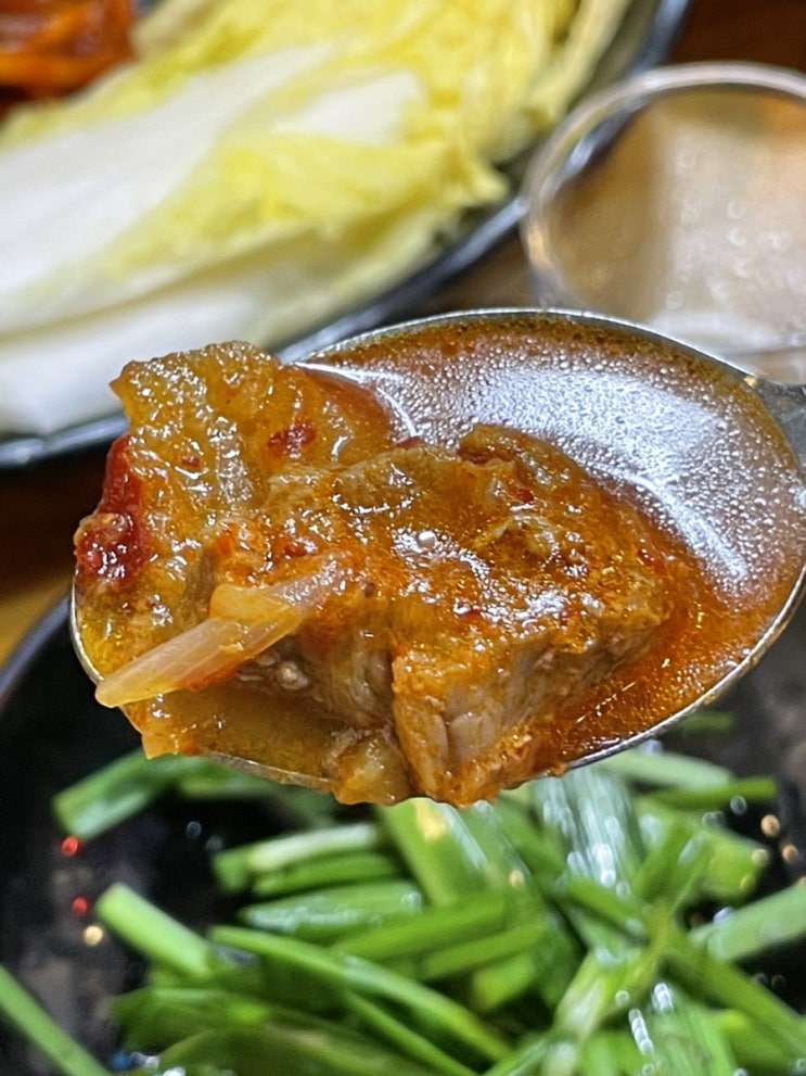  [구의/자양 맛집] 평창고추장닭갈비 : 고추장찌개인지 돼지고기찌개인지 모를만큼 고기 듬뿍 구의역 근처 현지인 맛집