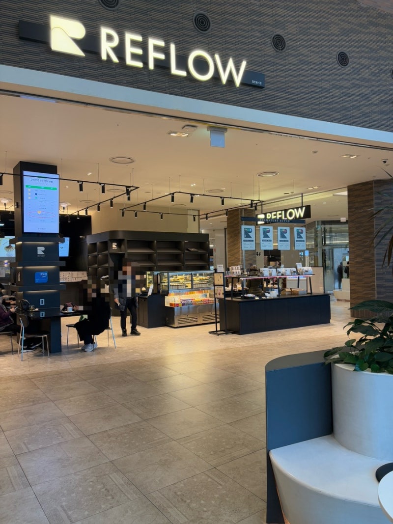 리플로우 롯데몰 은평점 구파발 통창 뷰좋은 대형 브런치 카페 : 네이버 블로그