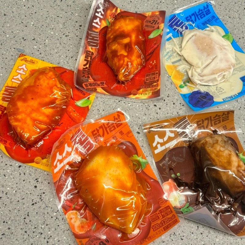 [소스 닭가슴살/닭가슴살 추천] 맛있닭 소스통닭가슴살 / 쫀득한 닭가슴살과 다이어트 ❤️