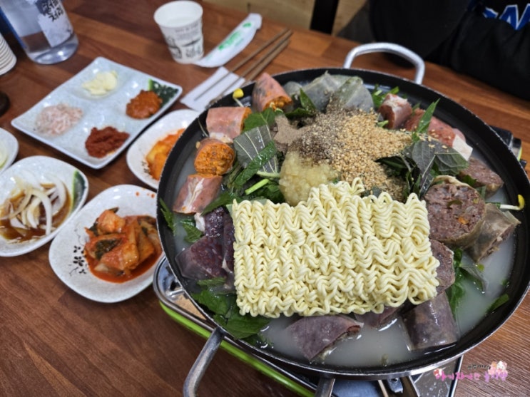  속초 중앙시장맛집 88순대국 (팔팔순대국)