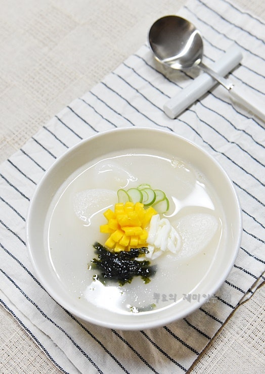 사골떡국 끓이는법 사골육수 떡국 레시피