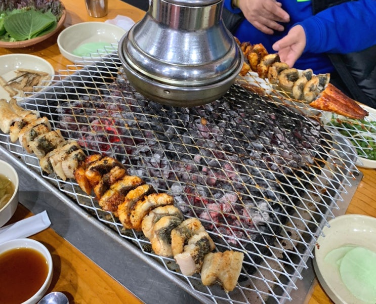 군산 수송동 경포천장어/참숯에 구워주는 장어맛집