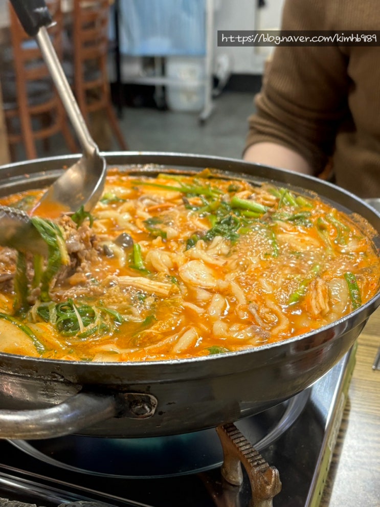  수유역 내돈내산 전골맛집 만두향