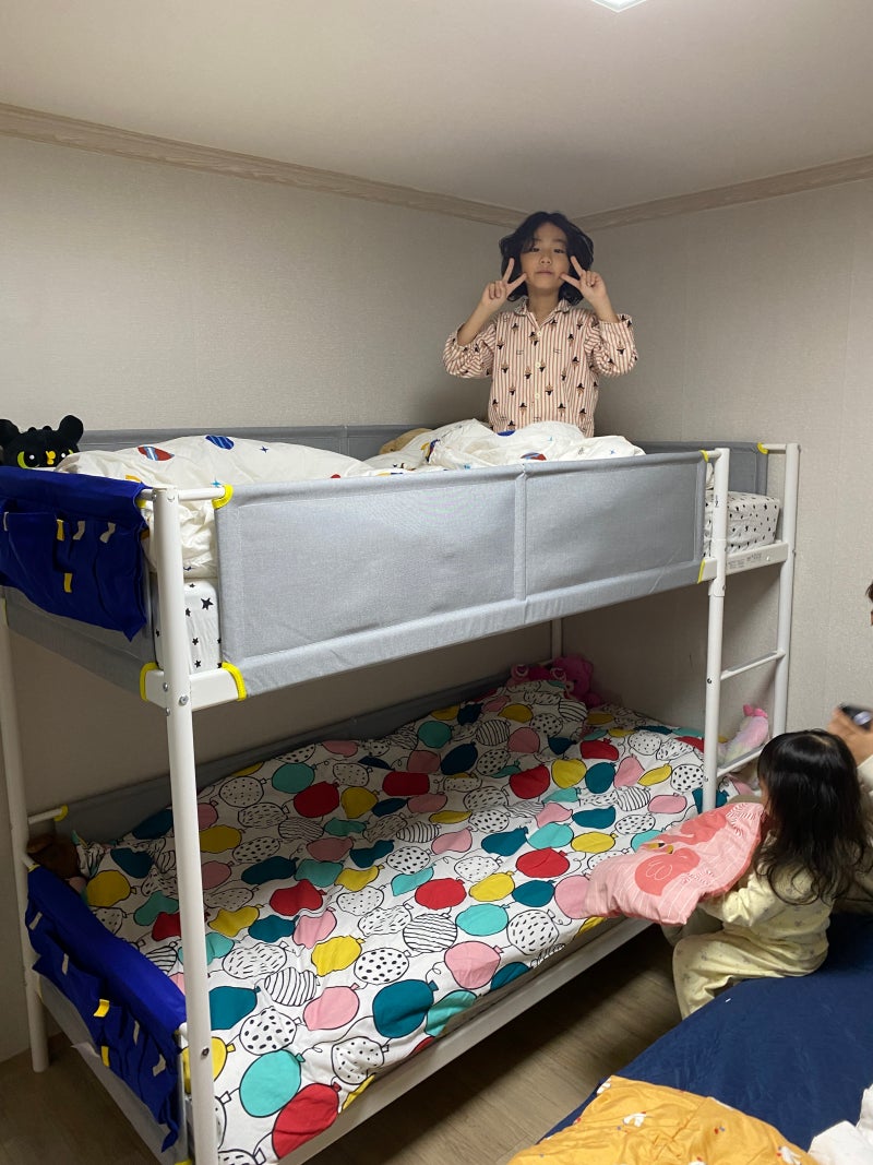 [아이 침대] 이케아 2층 침대 비트발 조립 및 후기