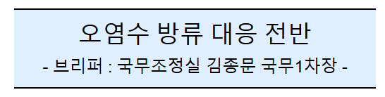 (공동)후쿠시마 오염수 방류 관련 일일브리핑(268일차) (공동)후쿠시마 오염수 방류 관련 일일브리핑(268일차)