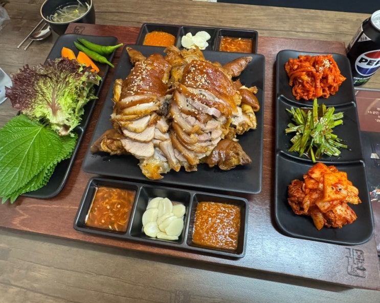  수원 정자동 족발 맛집 귀한족발 파장시장점