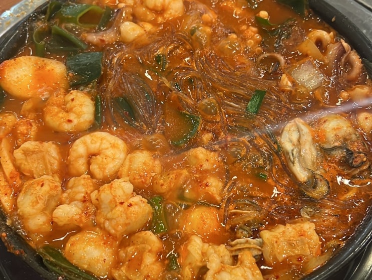  오사카 오렌지스트릿 한국식당 낙곱새 맛집 정낙지
