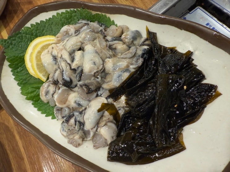  통영 굴 맛집 대풍관 굴 A,C 코스 내돈내산 솔직후기