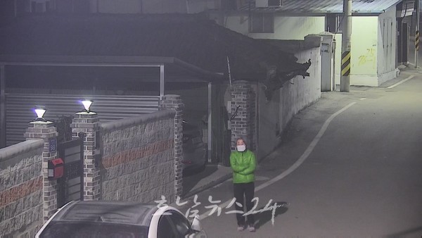  광주CCTV관제센터, 지난 21일 밤 북구 각화동에서 실종된 70대 치매노인 CCTV 통해 구조