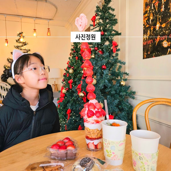  원주카페 추천 딸기 디저트 맛집 사진정원 강원도 원주 아이와 가볼만한곳