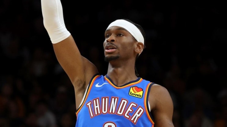 [<b>NBA</b>] 오클라호마시티 썬더의 왕 샤이 <b>길저스-알렉산더</b>... 