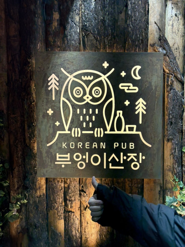  [신촌맛집추천] 신촌 chill한 술집 부엉이산장 탐방 완료.