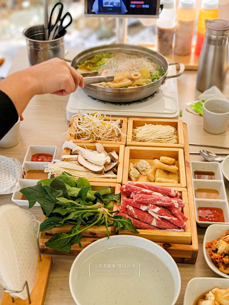  광주 화정동 맛집 미즈의숲 샤브샤브 무한리필