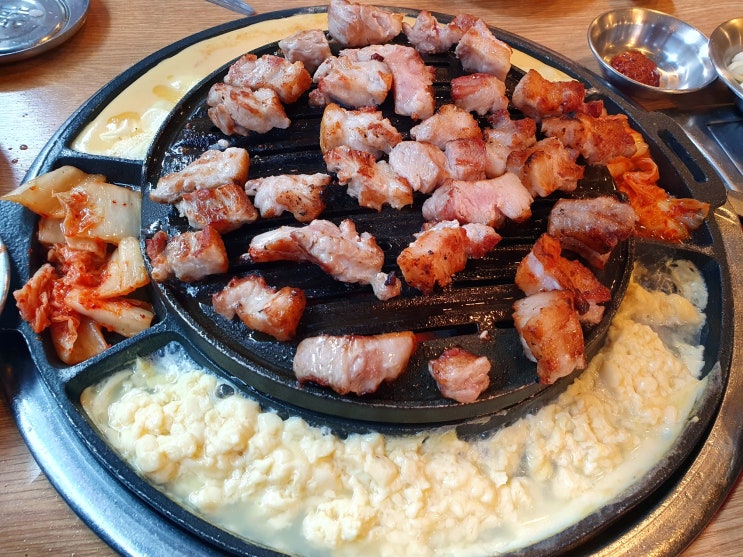  남위례역 고기 맛집 해월숯불고기는 계란찜 무한리필