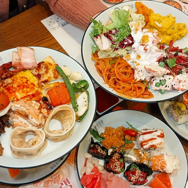  대구 뷔페 맛집 추천 쿠우쿠우 수성못점 주말디너 메뉴추천 주차