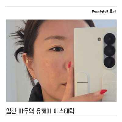  일산 피부관리 유혜미 에스테틱 마두역 원데이필 후기