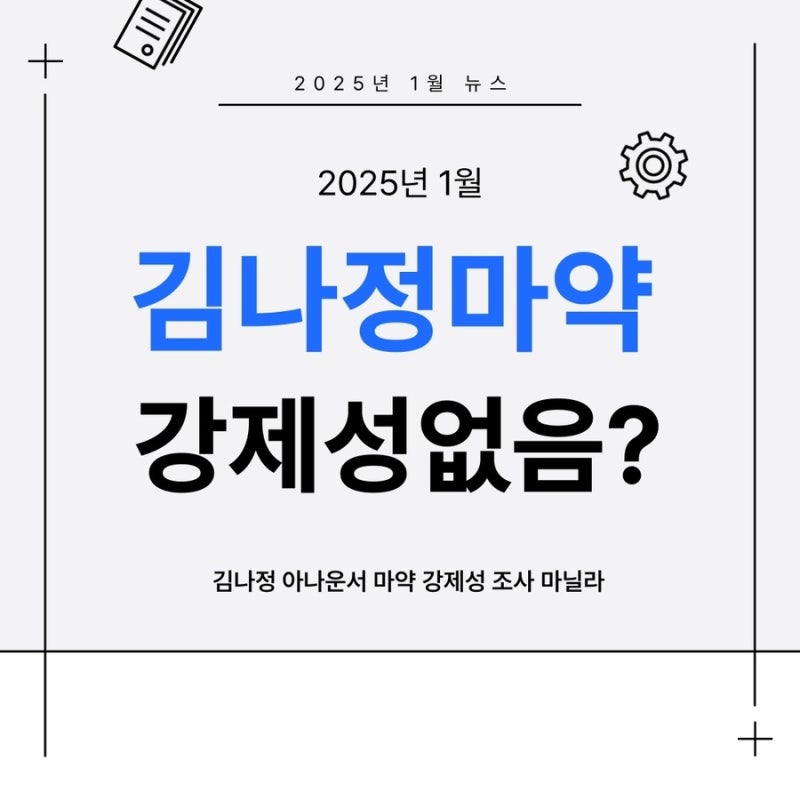 김나정아나운서 마약 맥심 인스타 필리핀 강제성이 아니라고?
