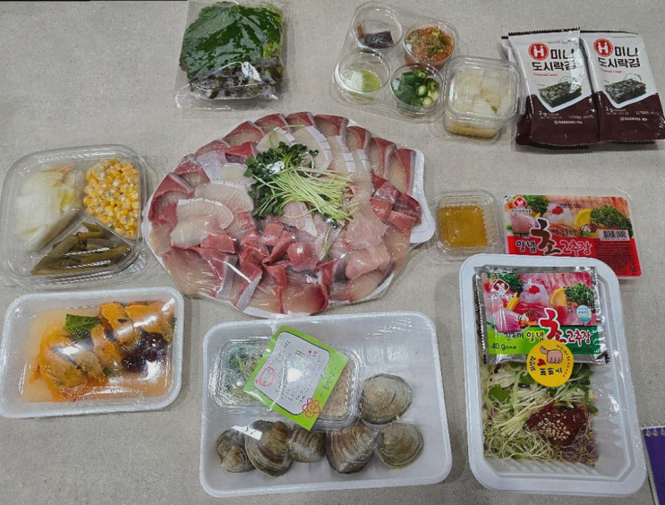  파주맛집 회선장, 해산물의 신선함이 느껴지는 가족 외식