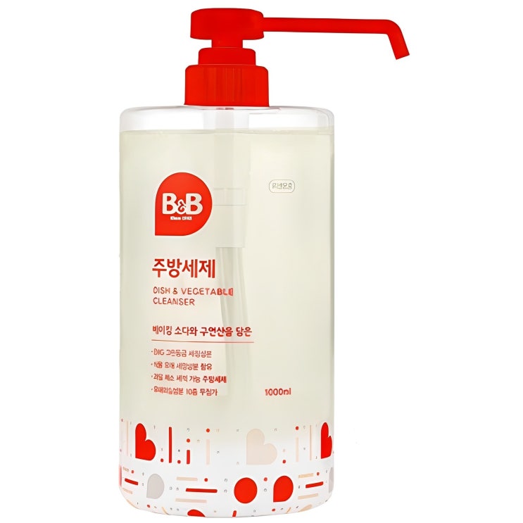  비앤비 주방세제 액상형, 1L, 1개