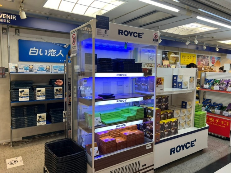  오사카 간사이공항 1터미널 탑승구역 로이스초콜릿 판매점 위치
