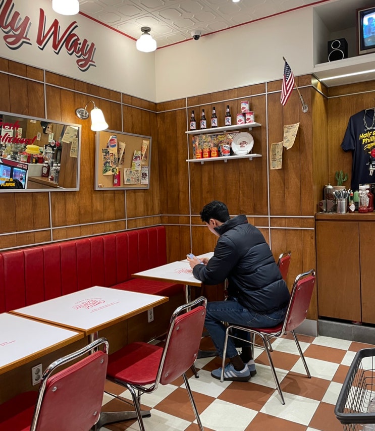  파주 운정 맛집 수제버거 하프앤필리, 더블치즈 완전 강추