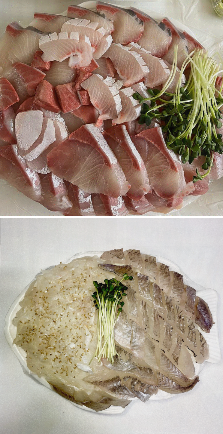  편안한 집에서 맛있는 회를 즐길 수 있는 회선장