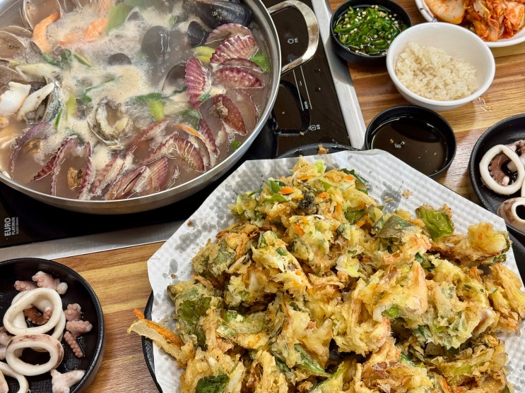  아산 신정호 맛집 박승광해물 손칼국수 내 돈 내산 아이랑 다녀온 만족 후기