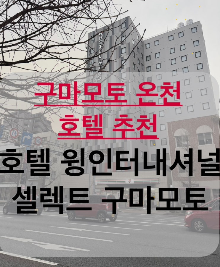  구마모토 쿠마모토 가성비 온천 호텔 숙소 추천 호텔 윙 인터내셔널 셀렉트 구마모토