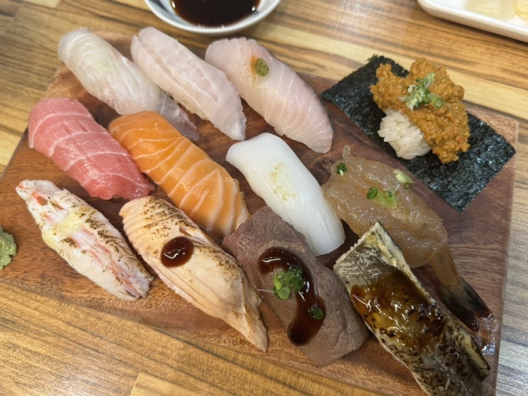  강서동 웅배스시 본점 혼밥 추천 / n번째 방문하는 청주 맛집