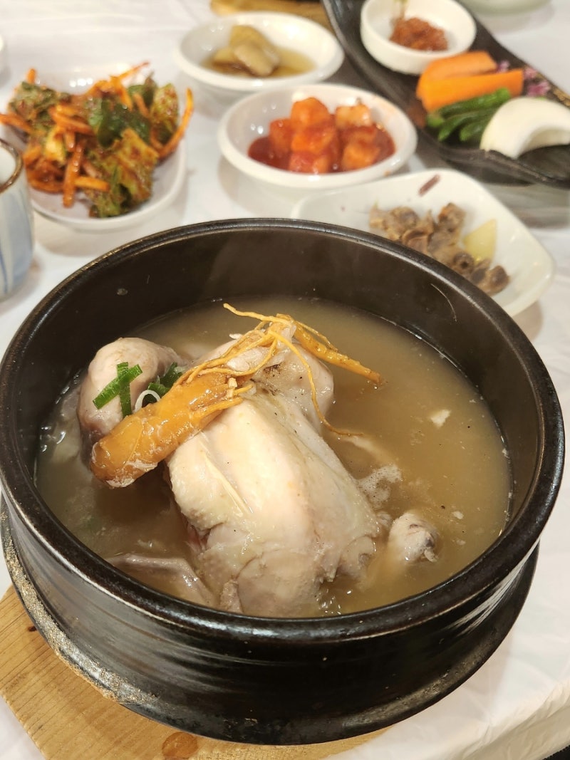부산 대신동 복날 초복 삼계탕 전복요리 맛집 물마