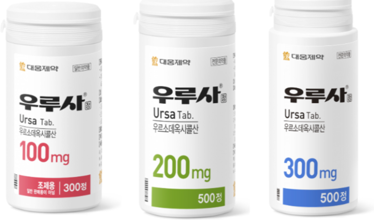  약국 대웅제약 우루사 100mg 가격 효능 복용법 (# 200mg, UDCA 성분)