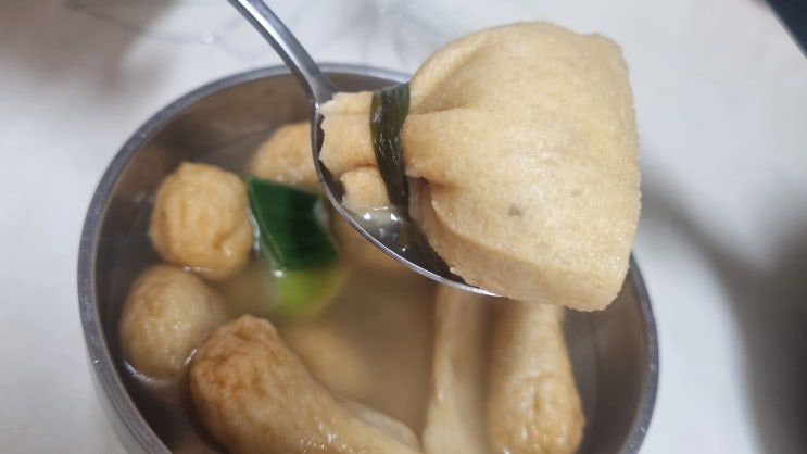 겨울철 따끈한 한 끼, 아빠식당 감자어묵유부주머니 전골 후기