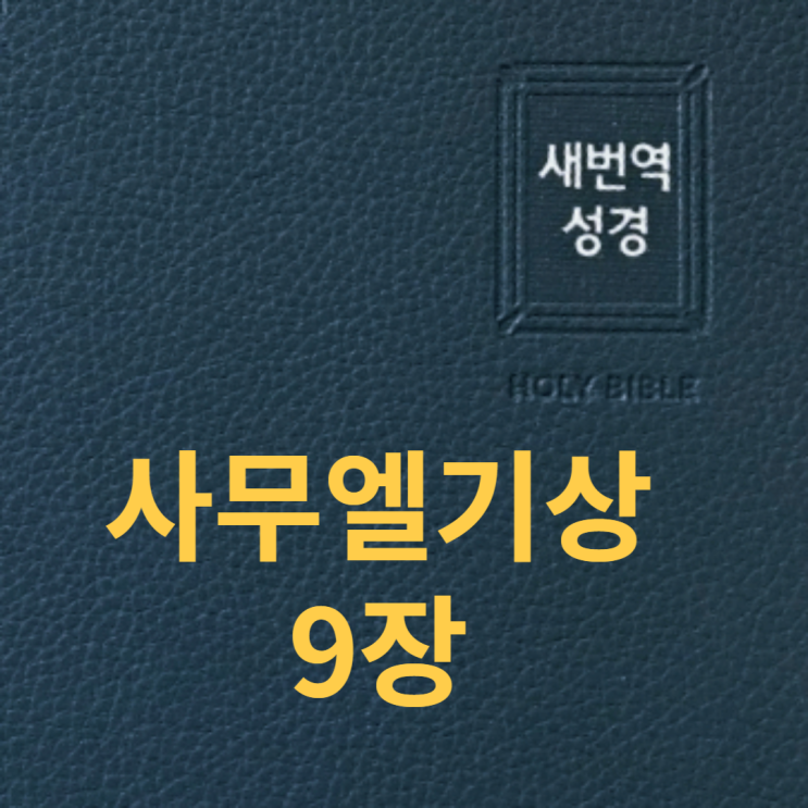 사무엘기상 9장 사무엘기상 9장